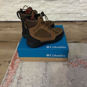 Columbia Waterproof ❄️Kids Brown and Black Boots